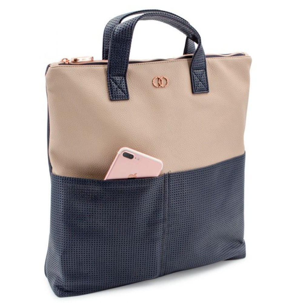 Caboodles Essential Tote Leatherette Bag, Backpack